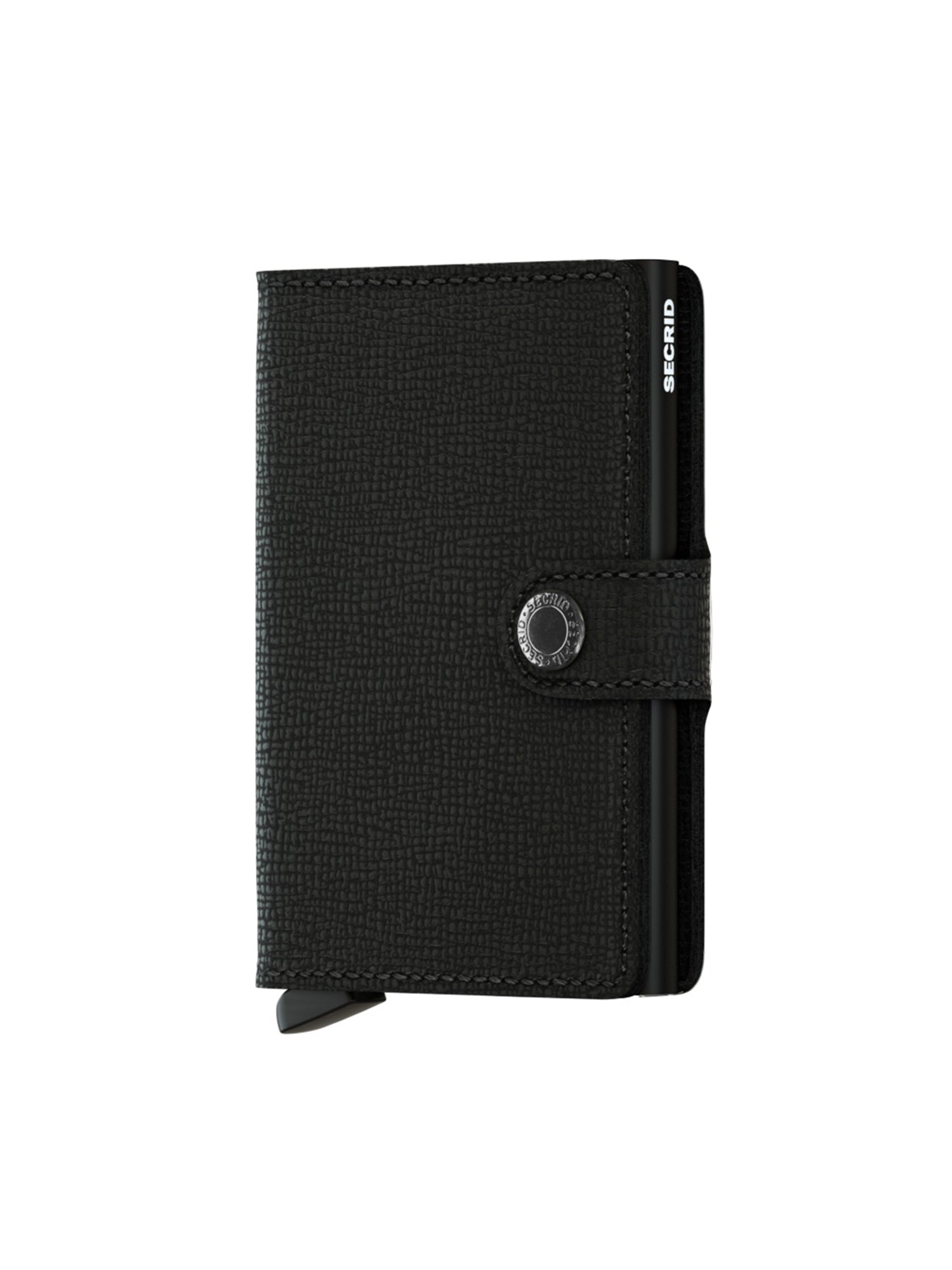 Premium Crisple Saffiano Leather Mini Wallet for Women - Slim RFID Blocking Card Holder with Zipper Pocket - Perfect for Everyday Use, Travel & Gift Giving