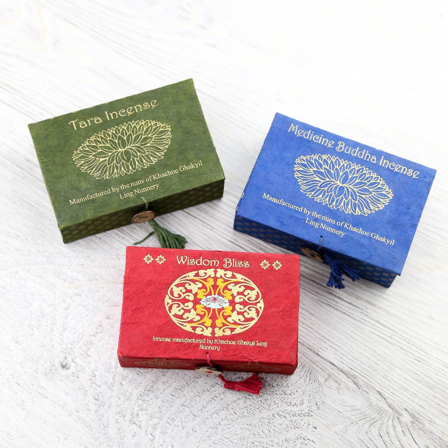 Handmade by Nuns Premium Incense Sticks Variety Pack - 12 Scents for Meditation, Yoga & Home Fragrance