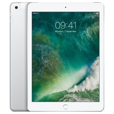 Refurbished Apple iPad 9.7-inch (2017 Model) 32GB 4G LTE Unlocked - Silver | Perfect for Work, School & Entertainment