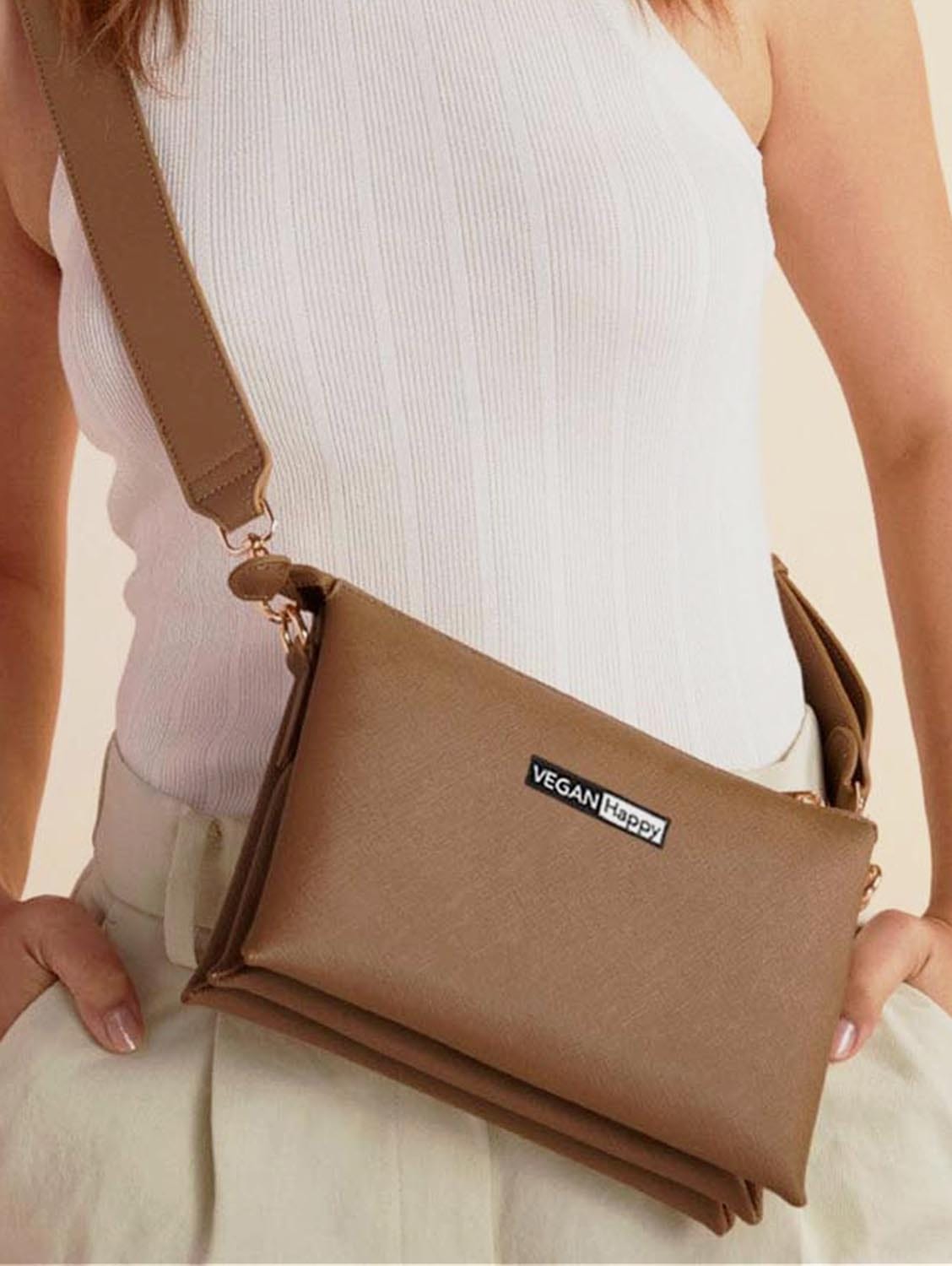 Vegan Leather Crossbody Bag for Women - Stylish & Durable Handbag with Adjustable Strap | Multiple Colors | Perfect for Work, Travel & Everyday Use