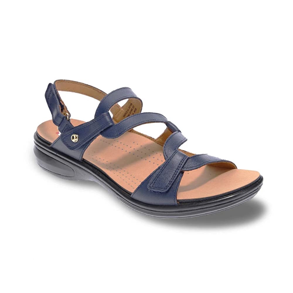 Revere Women's Miami Leather Sandals - Comfortable & Stylish Summer Casual Footwear for Beach, Vacation & Everyday Wear