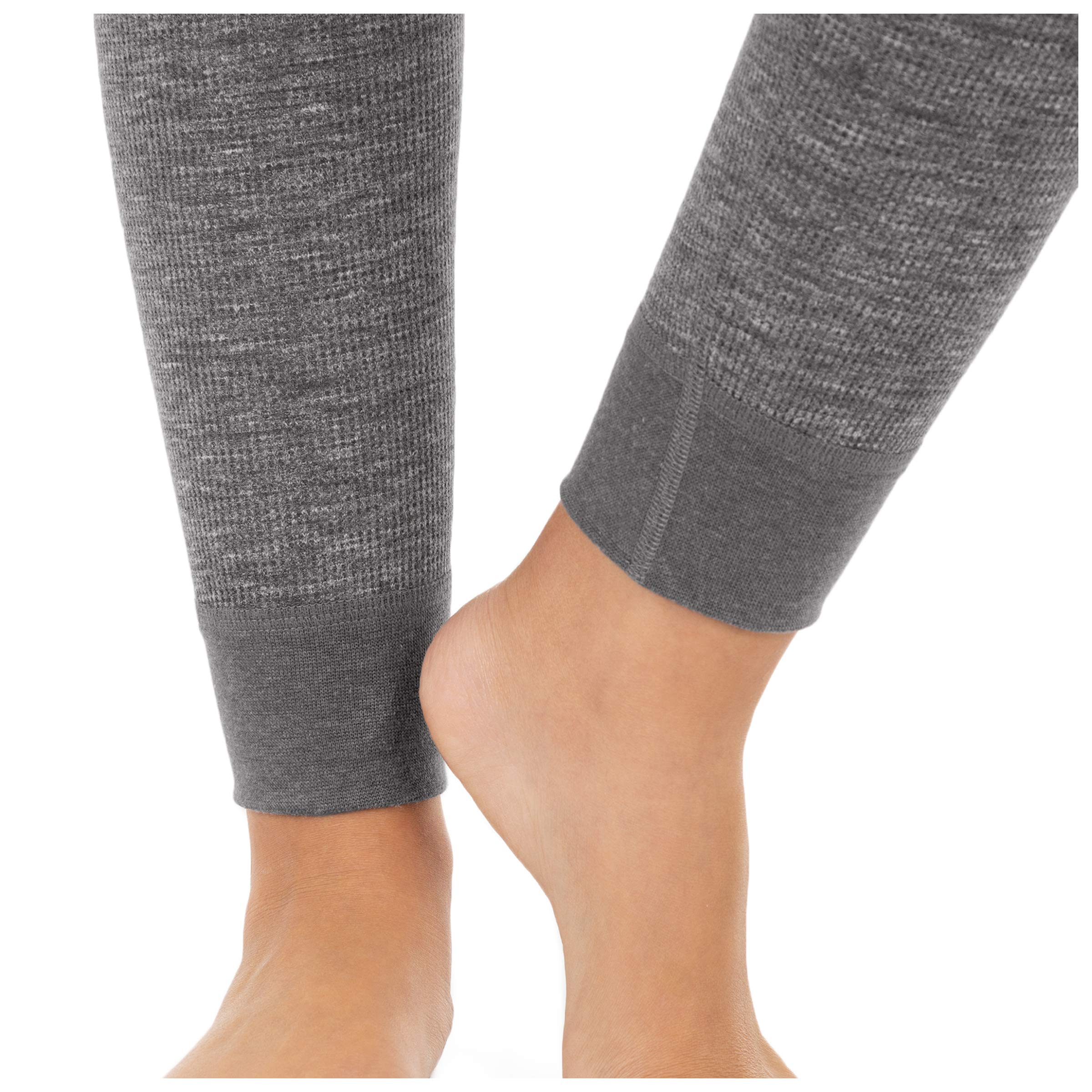 Fruit of the Loom Women's Micro Waffle Thermal Bottom Pants - Soft Fleece-Lined Winter Leggings for Cold Weather, Lounge & Sleepwear
