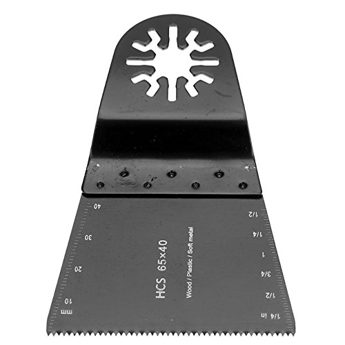 65x40mm HCS Oscillating Saw Blade - Metal & Wood Cutting for Renovation Tools