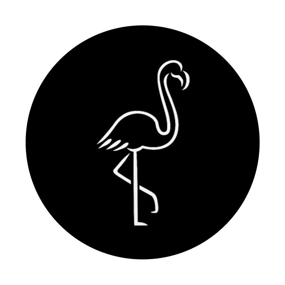 Flamingo PopSockets PopGrip - Interchangeable Phone Grip & Stand for iPhone, Samsung, Tablets | Perfect for Selfies, Video Calls & Secure Holding