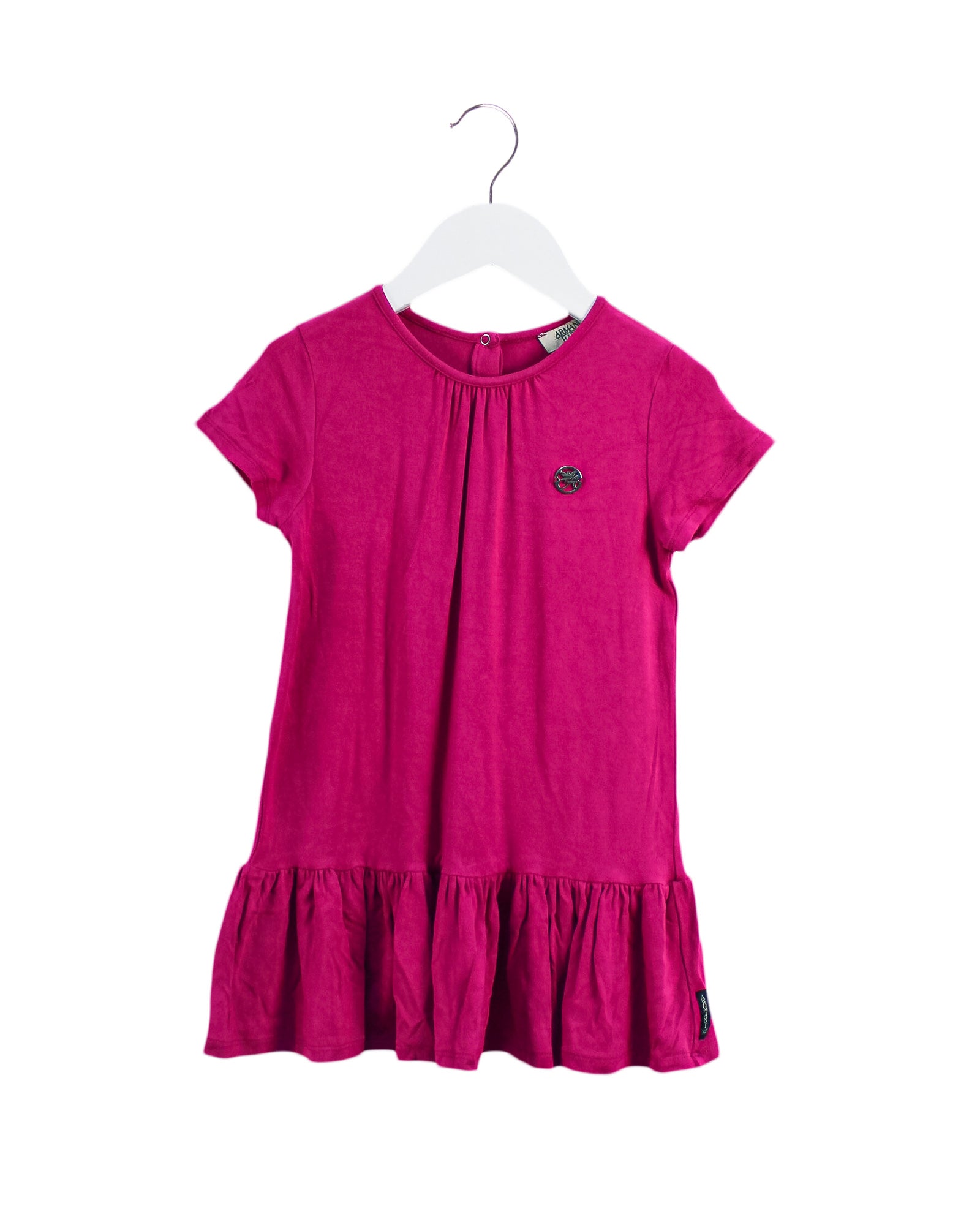 Armani Short Sleeve Casual Dress for Toddler Girls 2T - Perfect for Summer Outings, Playdates & Special Occasions