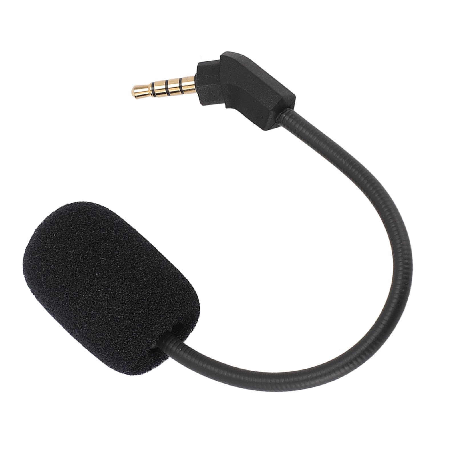 Best Gaming Microphone with Noise Cancelling - 3.5mm Detachable Replacement Mic for Cloud Revolver Headset | Perfect for PC Gaming, Streaming & Voice Chat