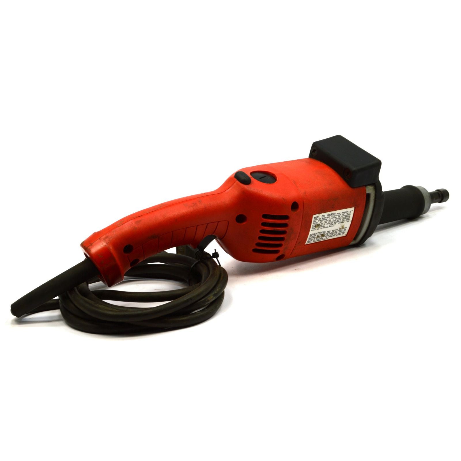 Used Milwaukee 5196 Heavy Duty 11 Amp 14,500 RPM Electric Die Grinder - Perfect for Metalworking, Wood Carving & DIY Projects