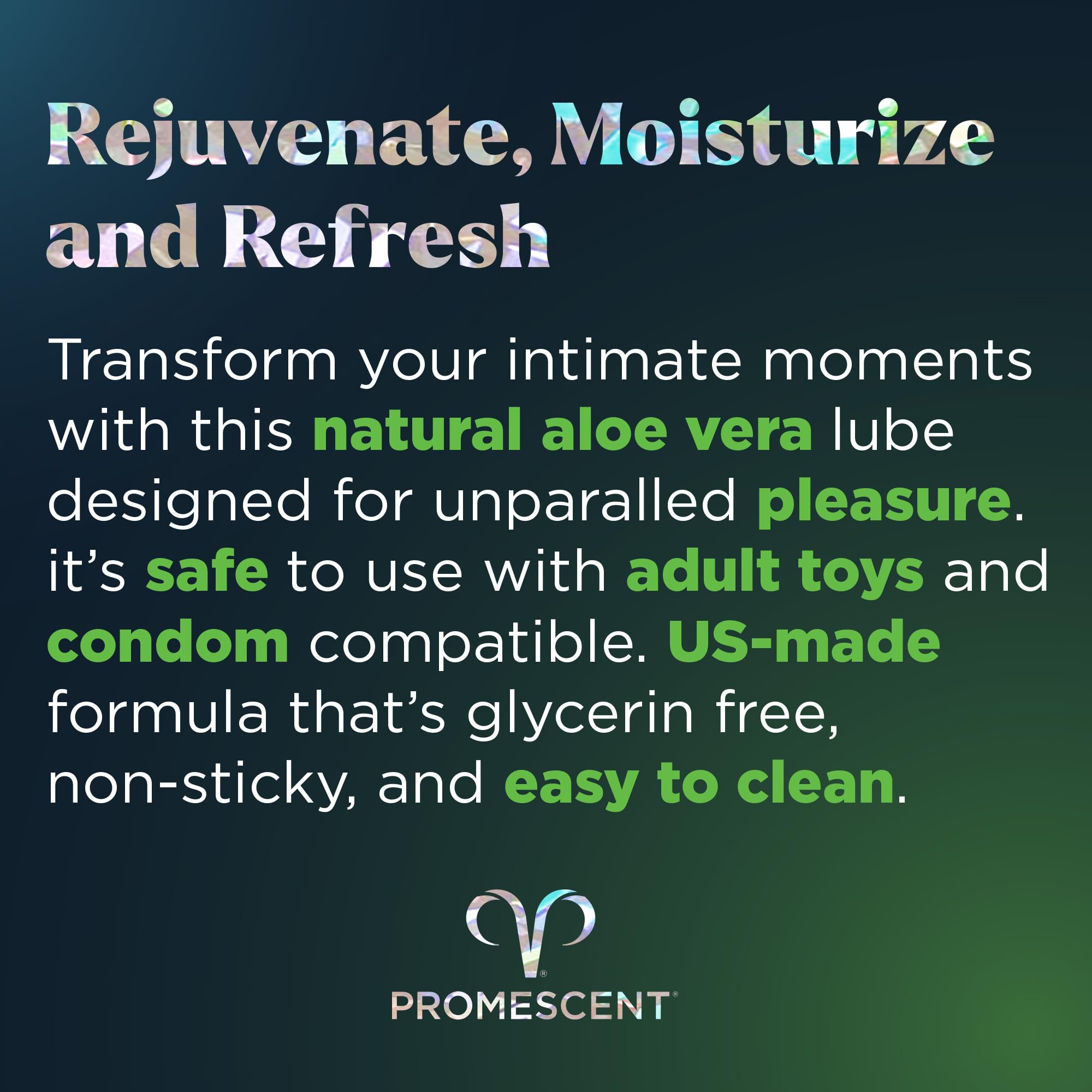 Organic Personal Lubricant for Couples - Natural Aloe & Water-Based Sex Lube for Enhanced Intimacy, Long-Lasting & Condom Safe (4 oz) - Perfect for Sensitive Skin & Romantic Evenings