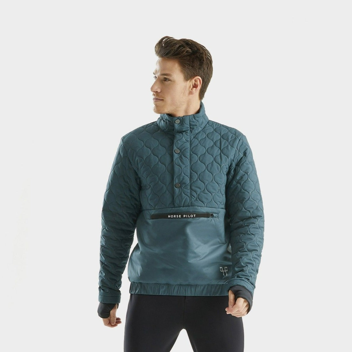 Men's High Frequency Pullover Sweatshirt - Navy Blue | Comfortable & Warm for Outdoor Activities, Workouts & Casual Wear