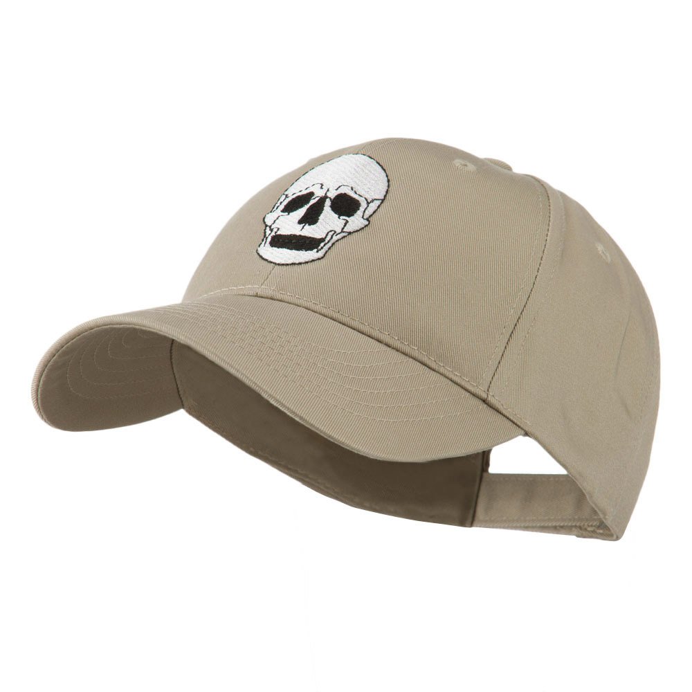 Halloween Skeleton Skull Embroidered Baseball Cap for Men & Women - Gothic Horror Costume Accessory for Halloween Parties, Cosplay & Everyday Wear