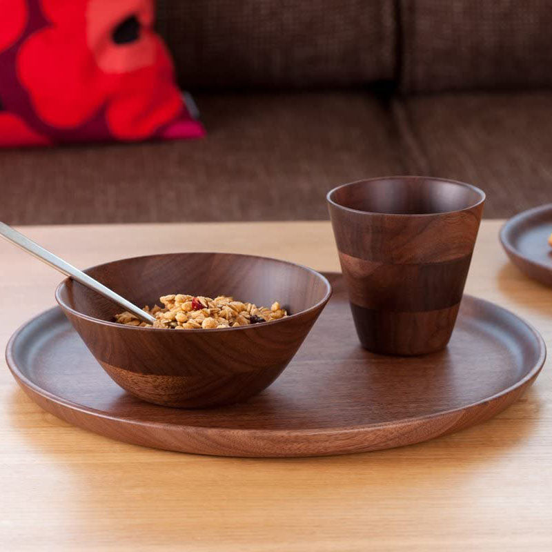 Premium Handcrafted Wooden Soup Bowl - Natural & Eco-Friendly for Hot Soups, Stews, and Ramen - Perfect for Home Dining, Camping, and Gifts
