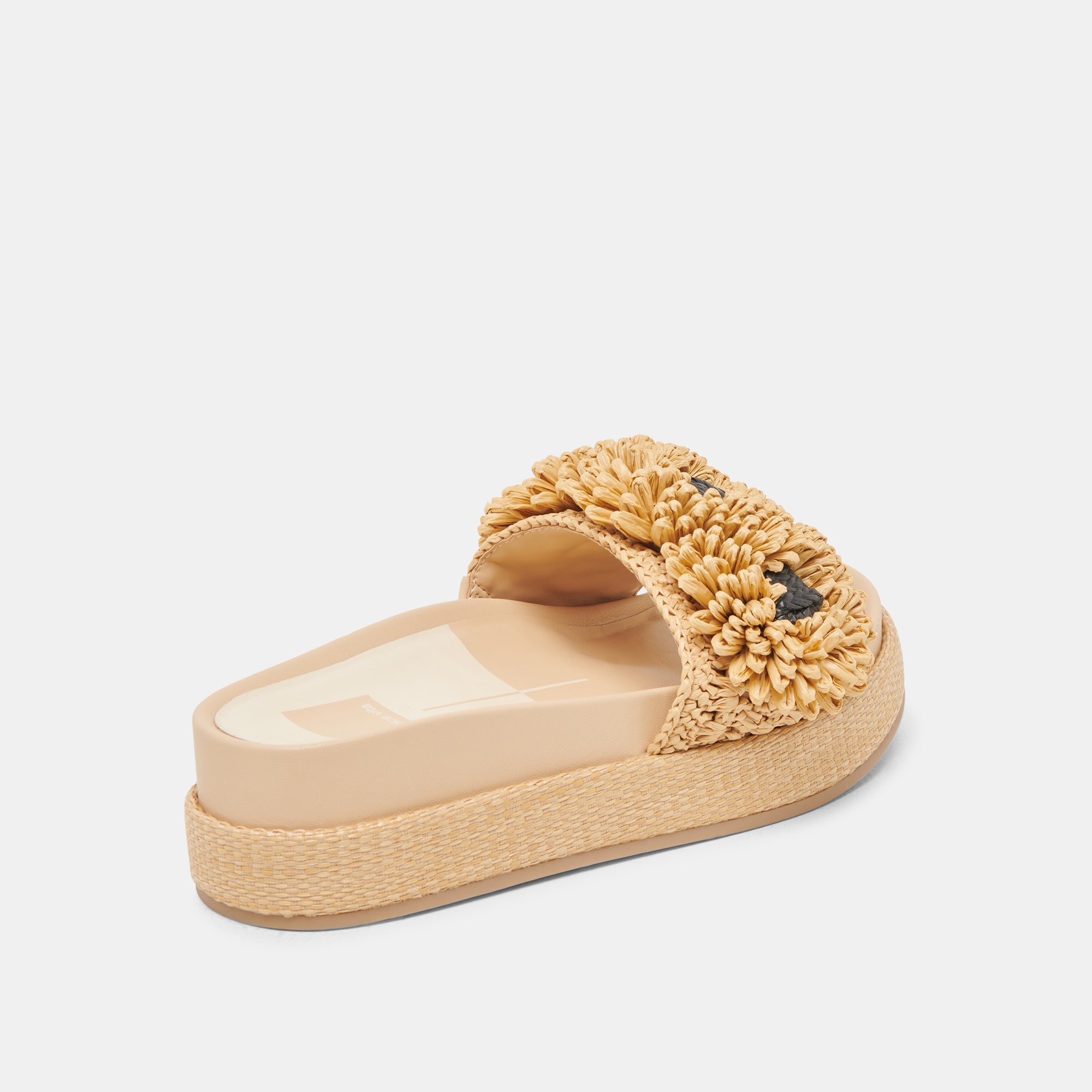 SIDONA Women's Flower Sandals - Lightweight Natural Raffia Summer Beach Sandals for Women | Comfortable Casual Walking Shoes for Vacation, Pool, and Outdoor Activities