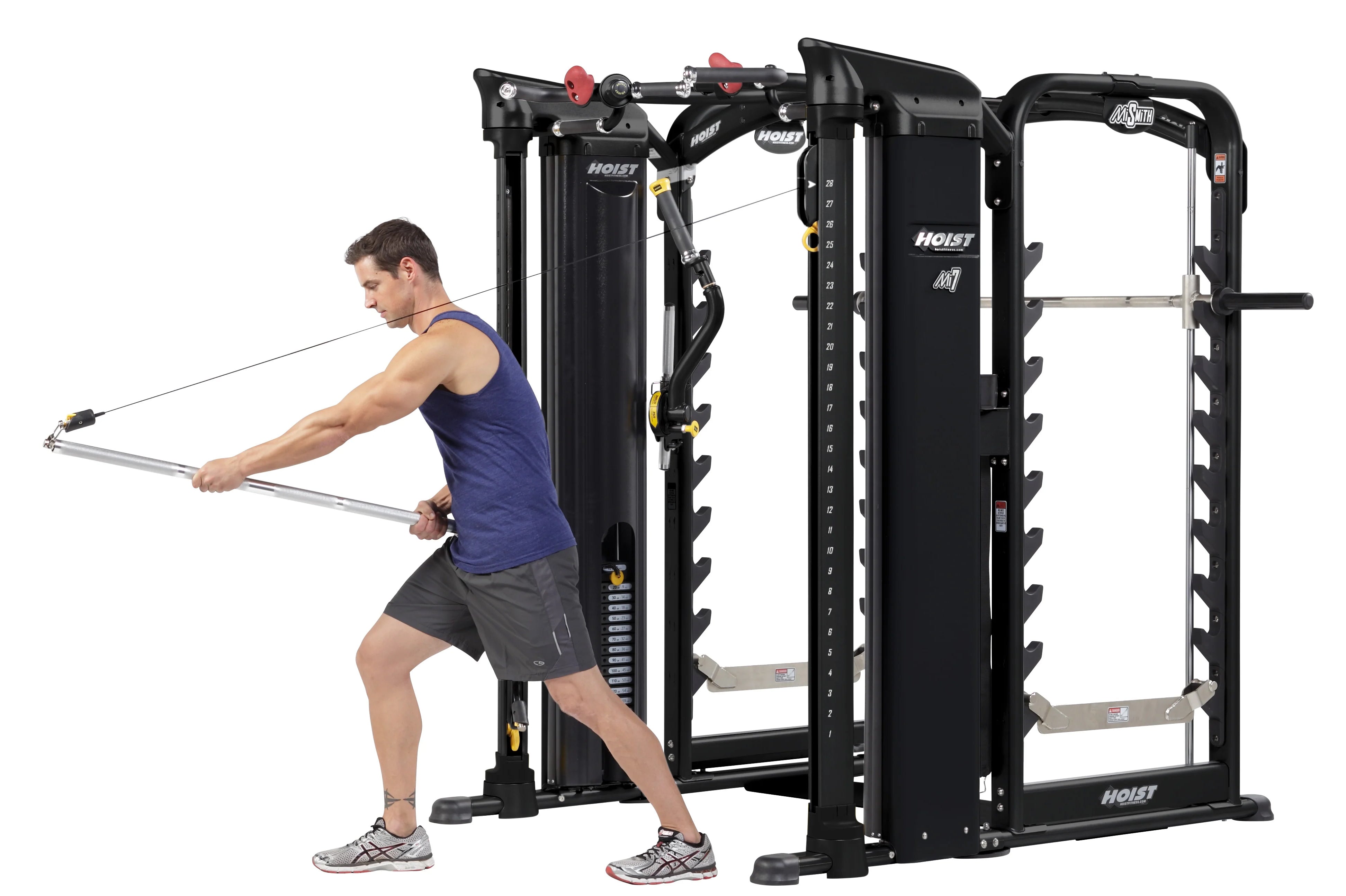 Hoist MI7Smith Functional Training System - Premium Home Gym Equipment for Strength & Fitness - Perfect for Home Workouts & CrossFit Training