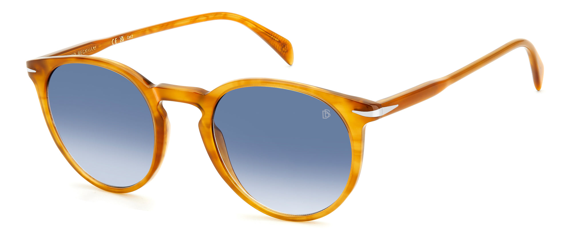 Striped Yellow/Blue Gradient