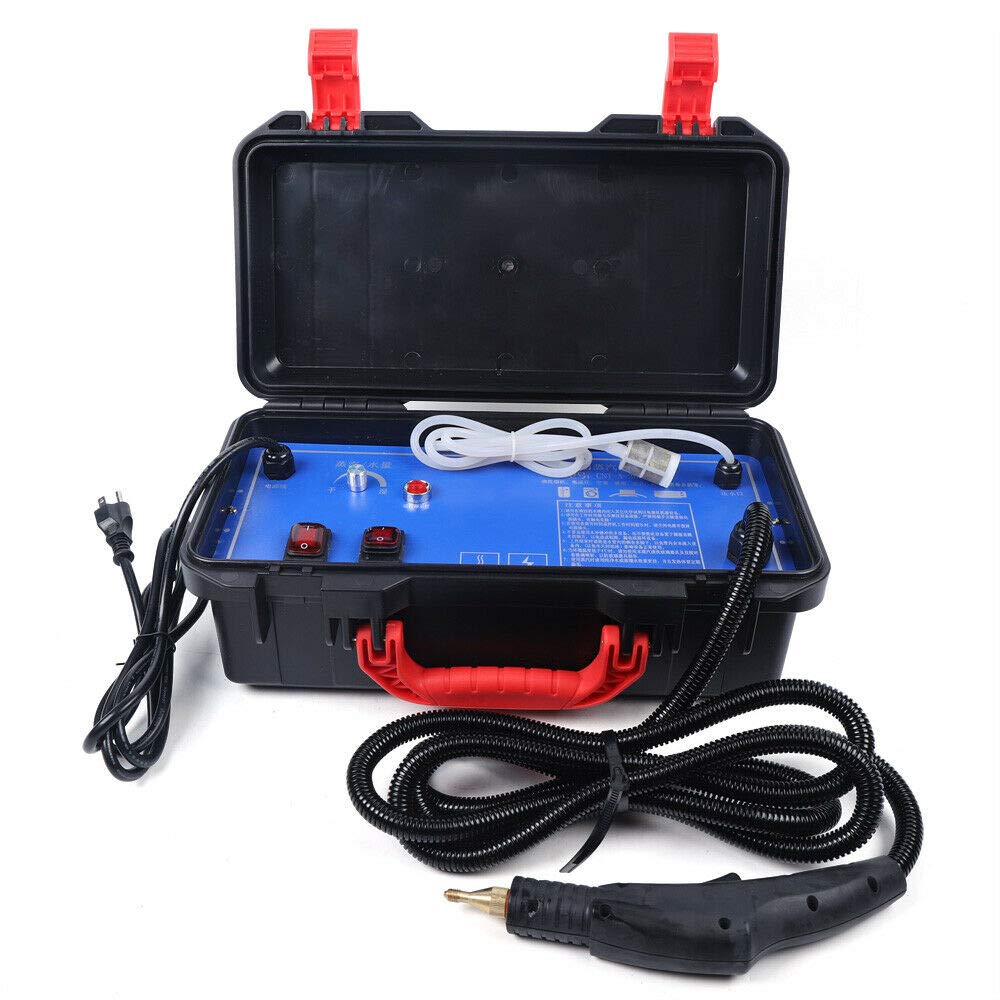 TBVECHI 1400W Portable Steam Cleaner - High Pressure & High Temperature for Deep Cleaning - Ideal for Cars, Home Floors, Upholstery & Kitchen Appliances