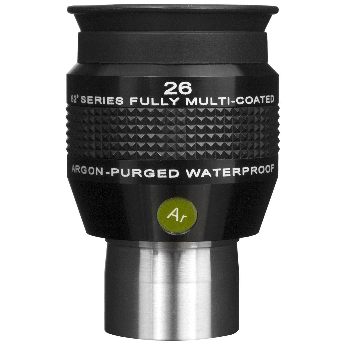 62° Series Waterproof Eyepiece 26mm 1.25 Inch AR Purged for Astronomy & Stargazing - EPWP6226LE 01 - Perfect for Telescopes, Outdoor Observation & Marine Use