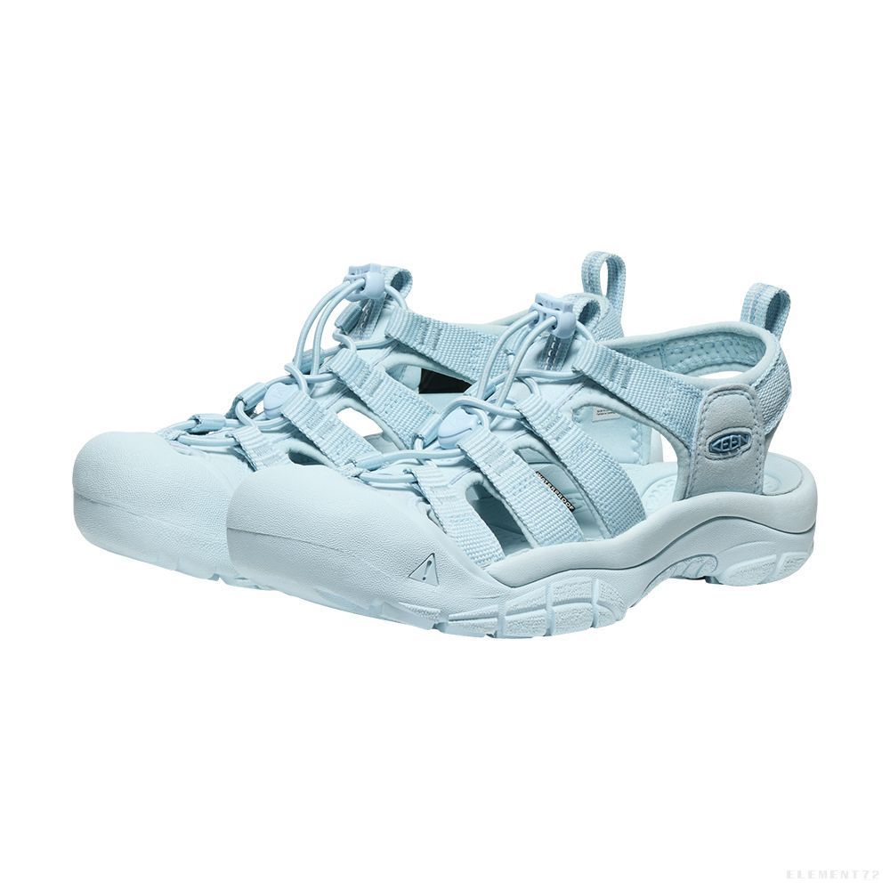 Women's Newport H2 Sandals - Monochrome & Skyway Color Options | Comfortable Slip-On Beach Shoes for Summer, Poolside, and Casual Outings