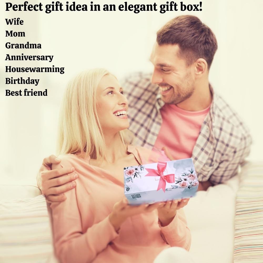 Electric Candle Warmer Lamp with Timer - Aromatherapy Wax Melter for Home, Office & Spa - Perfect Christmas & Birthday Gift for Women - Creates Cozy Ambiance for Relaxation, Meditation & Romantic Nights