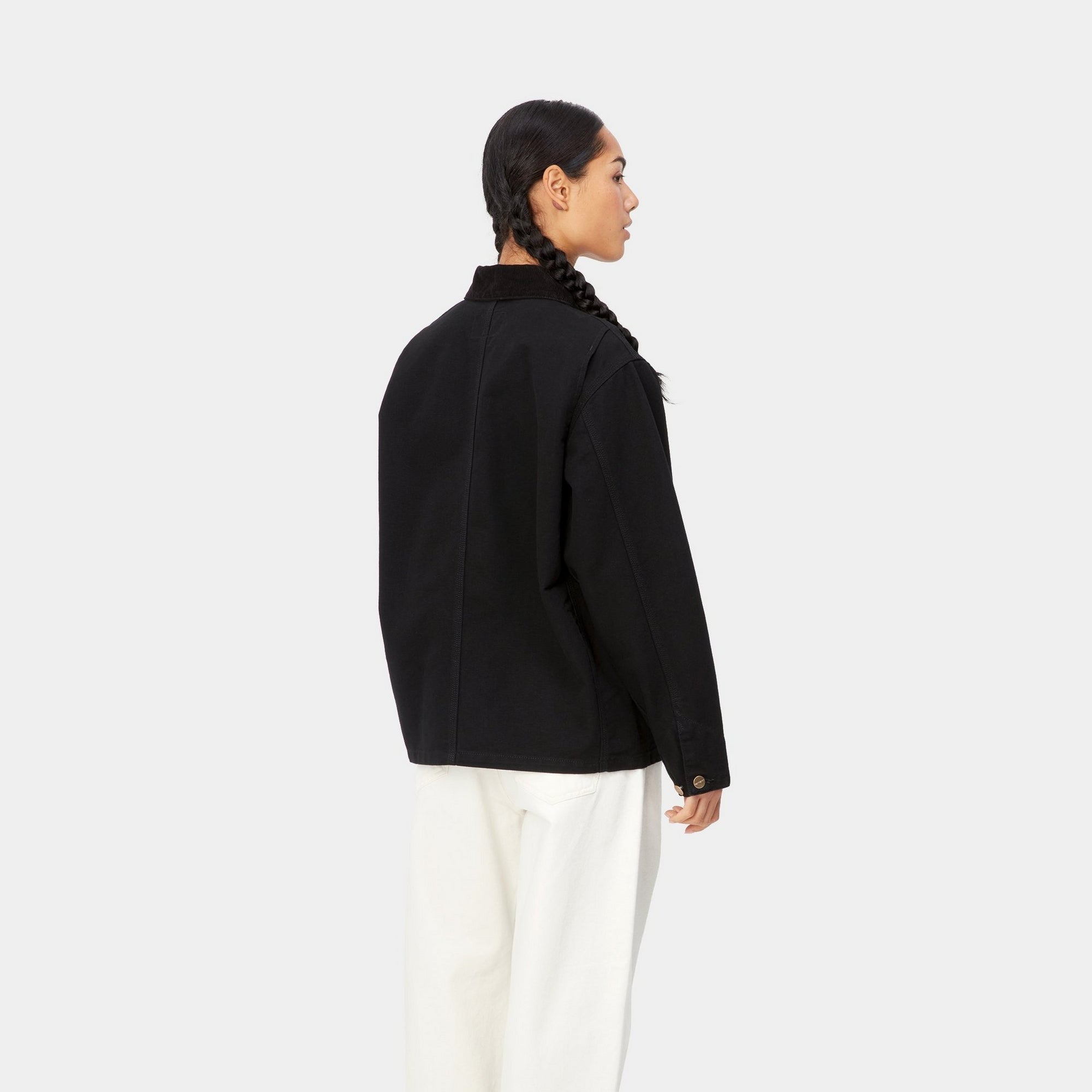 Women's OG Michigan Spring Coat - Black (Rinsed) | Waterproof Lightweight Jacket for Hiking, Travel & Outdoor Activities