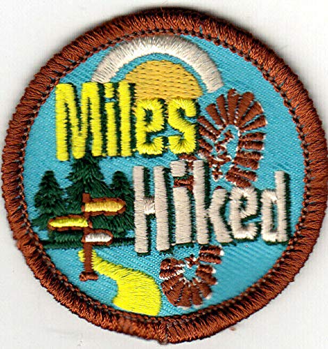 Scouts Hiker Iron On Patch for Outdoor Adventures - Durable Embroidered Badge for Girl & Boy Backpacks, Jackets & Hiking Gear | Perfect for Camping, Hiking & Scouting Activities