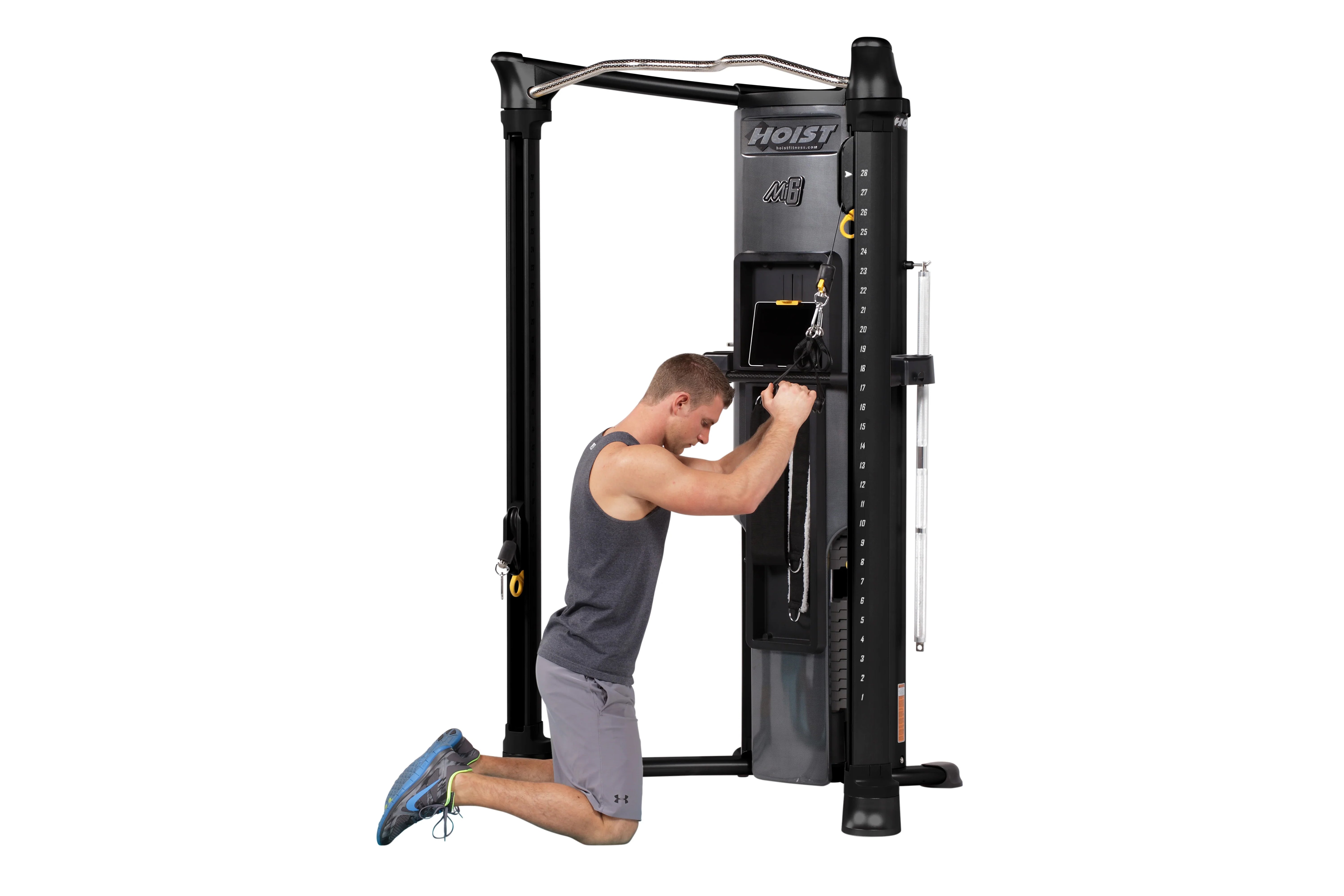 Hoist Mi6 Functional Trainer Home Gym - Full Body Workout Equipment for Strength Training & Fitness - Perfect for Home Gym, Garage, or Small Spaces