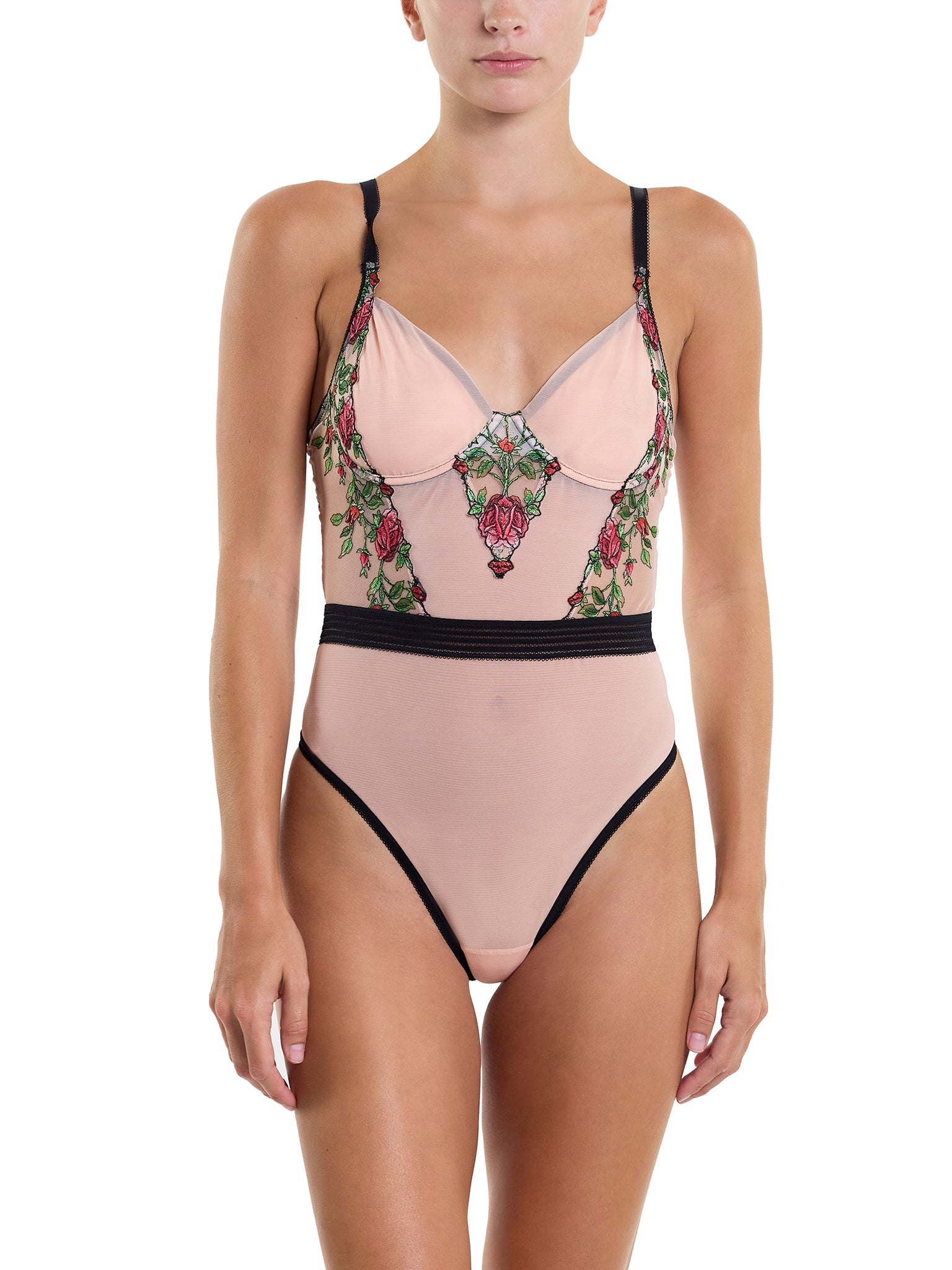 Kiss From A Rose Underwire Bodysuit - Sexy Lingerie for Women | Perfect for Valentine's Day, Date Night & Boudoir Photography