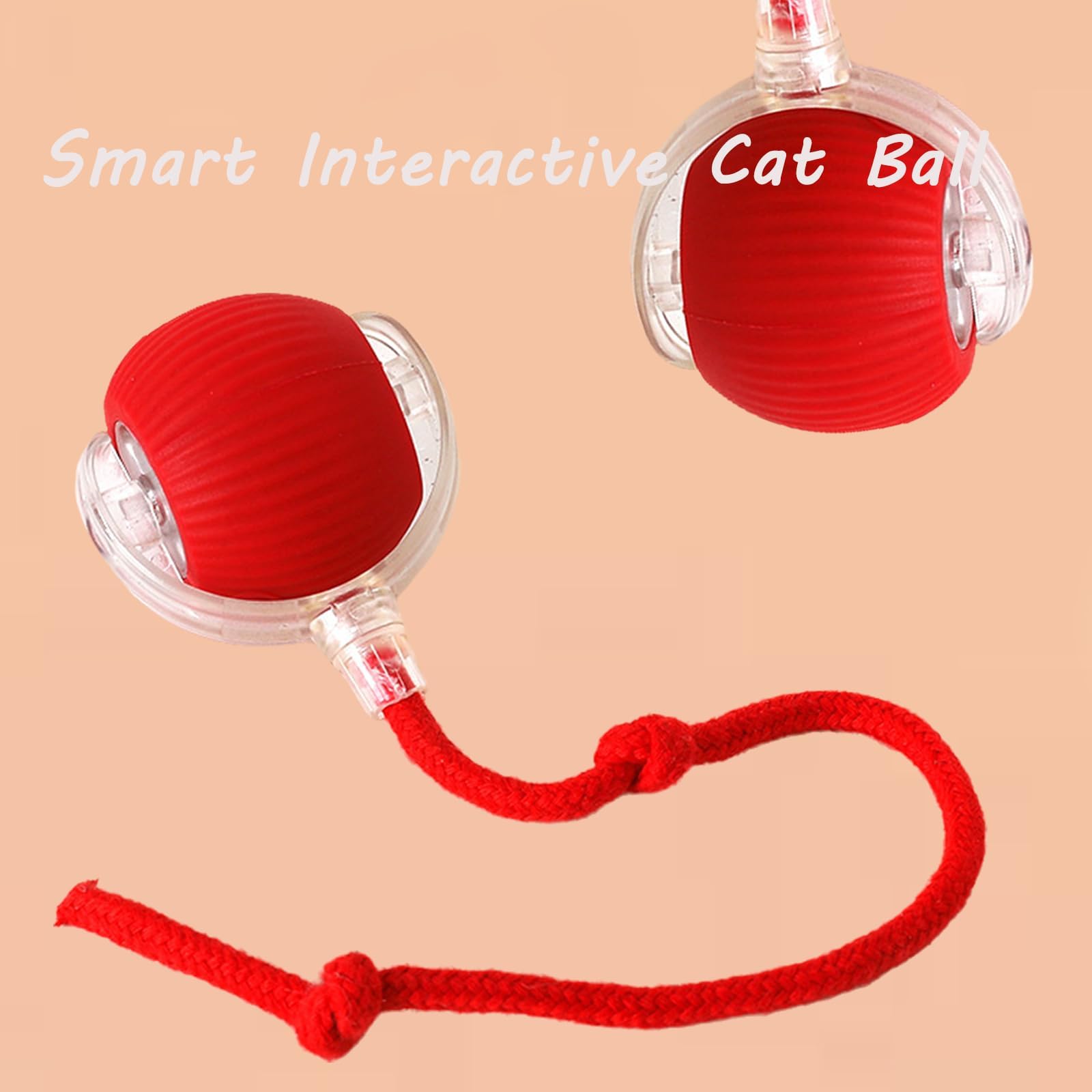 Chewie Viral Interactive Rolling Dog Ball - Motion Activated 360° Self-Moving Pet Toy for Dogs & Cats - Perfect for Indoor Play, Exercise, and Mental Stimulation