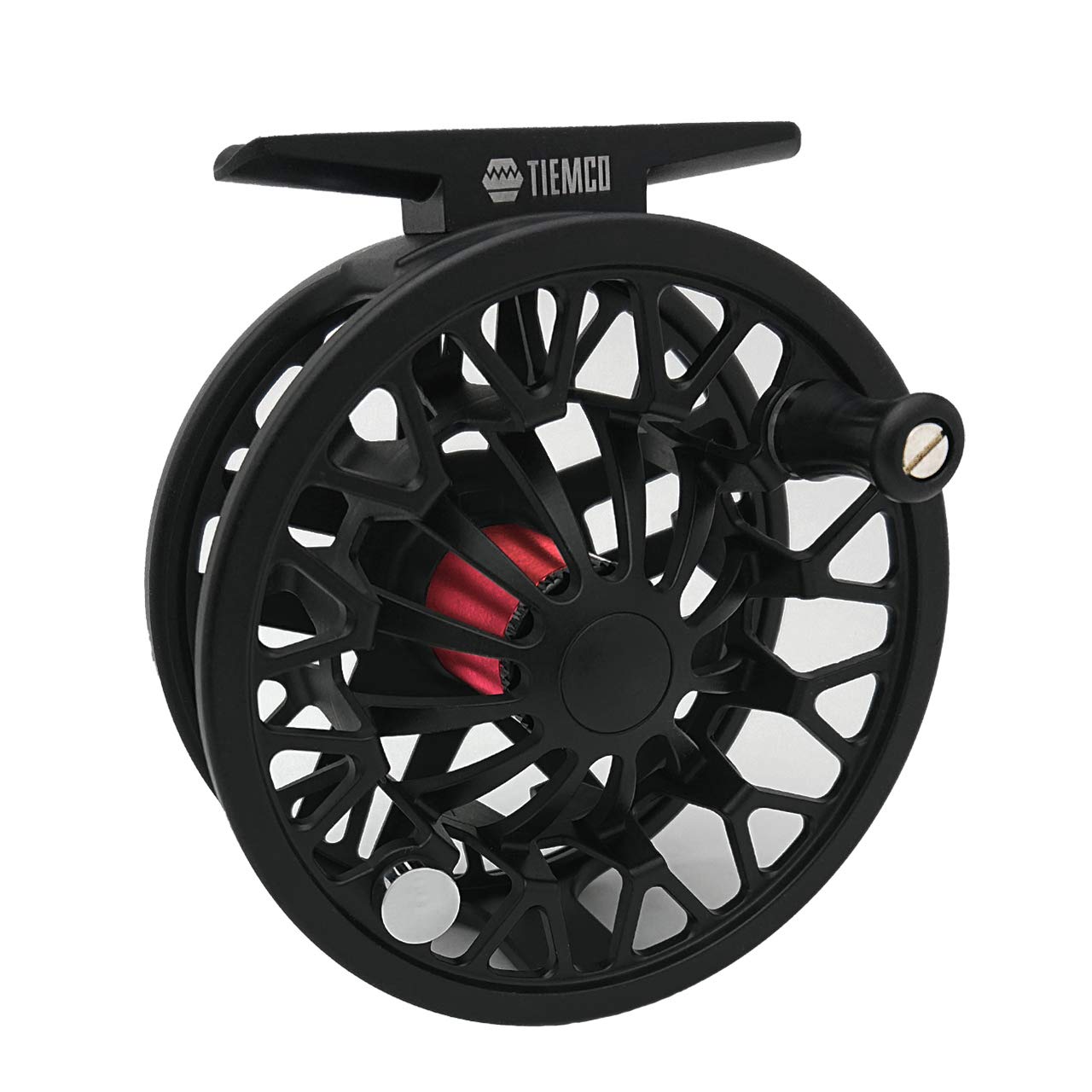 TIEMCO Oracle MA Black 7/8 Fly Fishing Reel - Premium Saltwater & Freshwater Fishing Gear for Trout, Salmon, and Bass Anglers