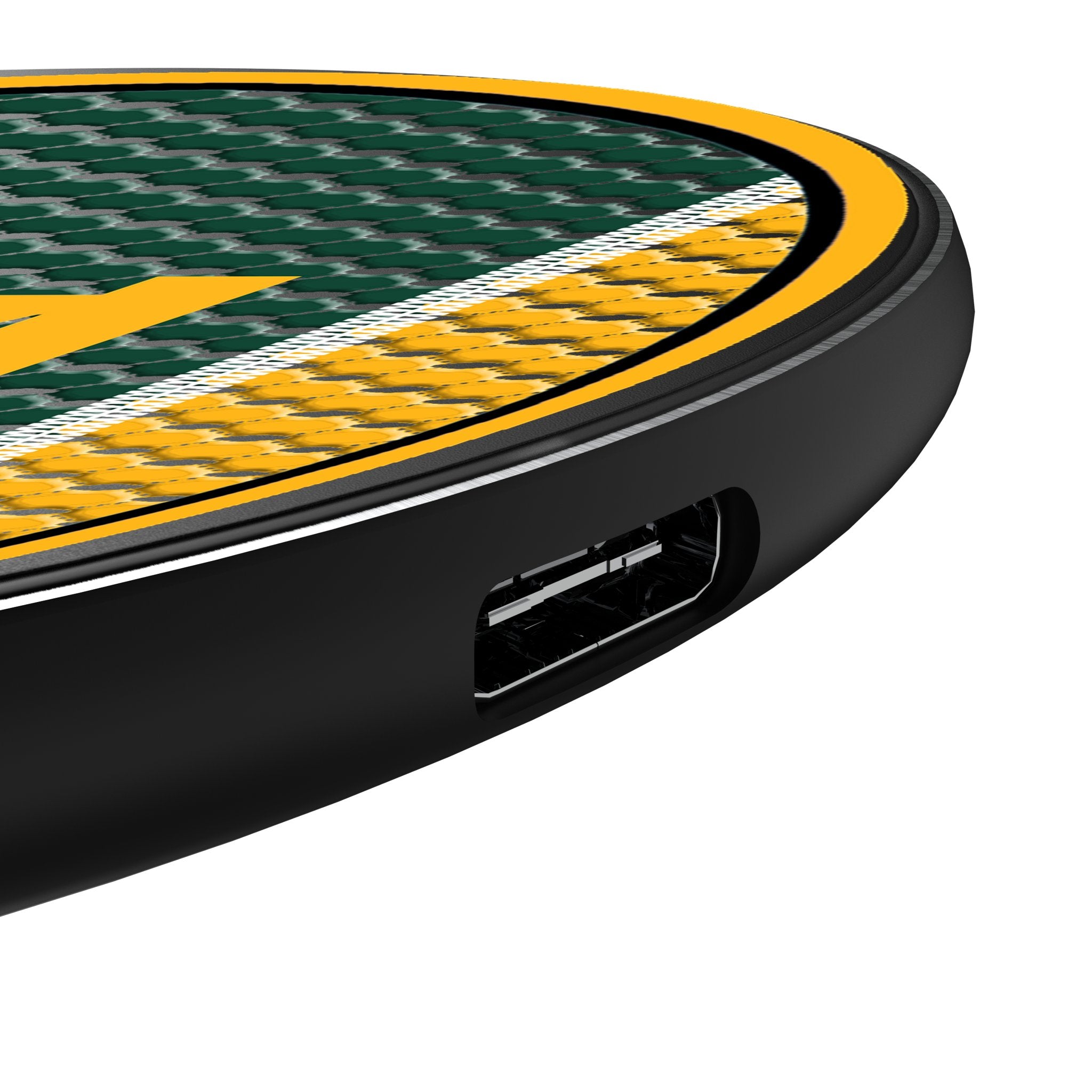 Baylor University Bears 15W Fast Wireless Charger - Compatible with iPhone, Samsung, AirPods - Perfect for Home, Office, and Dorm Room