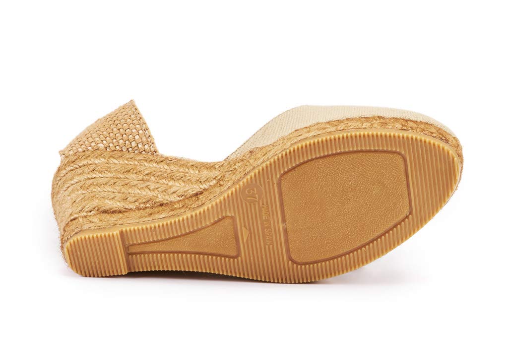Viscata Sagaro Women's Espadrille Wedge Sandals - Handmade in Spain with 2.5