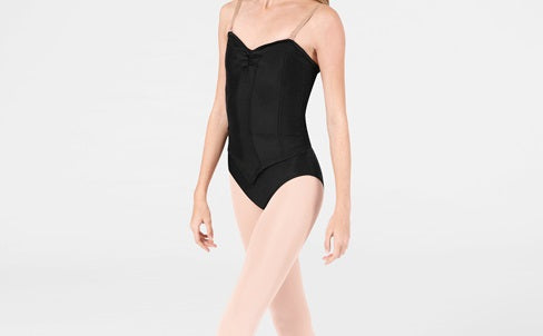 Mondor Women's Dance Bodice Leotard - Stretch Ballet Gymnastics Costume for Performances & Practice