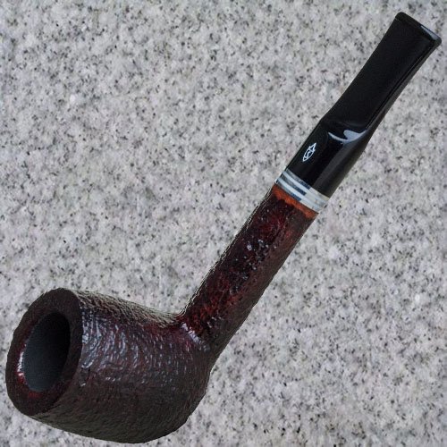 Premium Savinelli Bianca Rusticated (703 KS) Tobacco Pipe - Handcrafted Italian Briar Wood for Smooth Smoking | Perfect for Relaxation, Gifts & Collectors