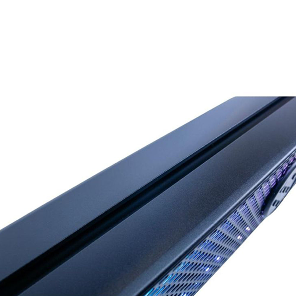 Diamond Audio SB3LED34 34-Inch 10-Speaker Marine Bluetooth Sound Bar with Subwoofer & LED Lights - Waterproof Boat Audio System for Outdoor Parties & Marine Entertainment