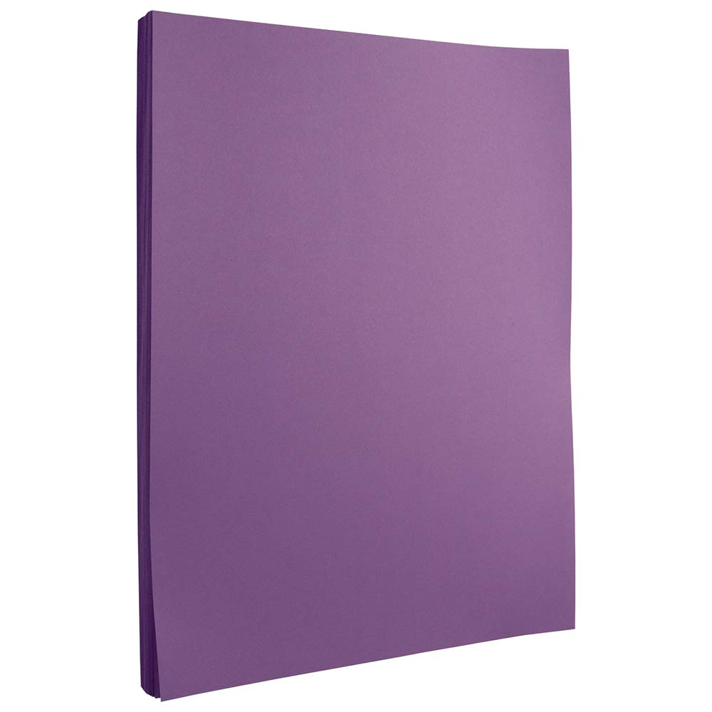 Violet Recycled 24lb (90 gsm) Colored Paper 8.5