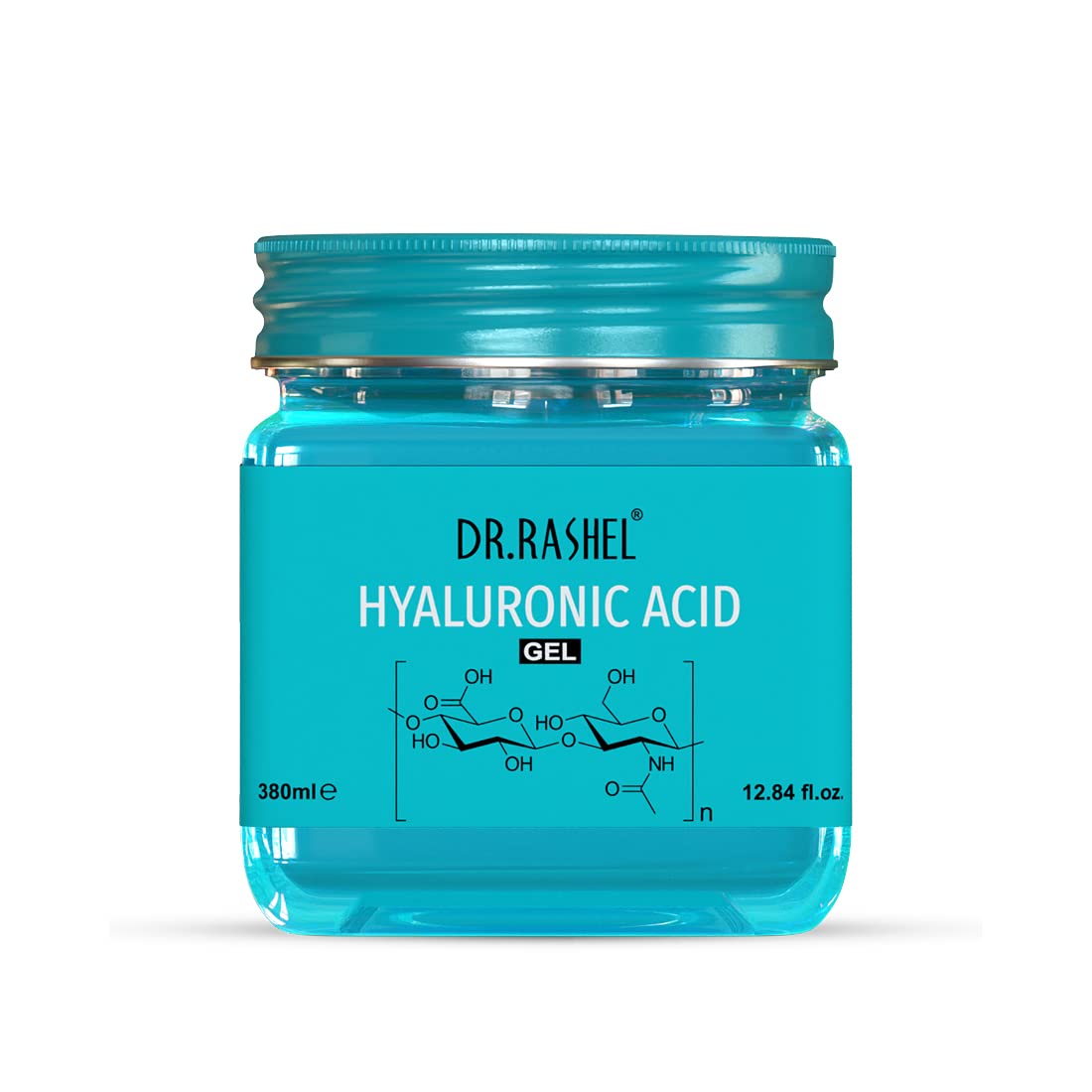 DR.RASHEL Non-Sticky Hyaluronic Acid Gel - Revitalizing & Hydrating Face Moisturizer for Youthful Skin, Improves Elasticity & Nourishes All Skin Types, 12.8 fl oz (380ml) - Perfect for Daily Skincare Routine & Anti-Aging Treatment