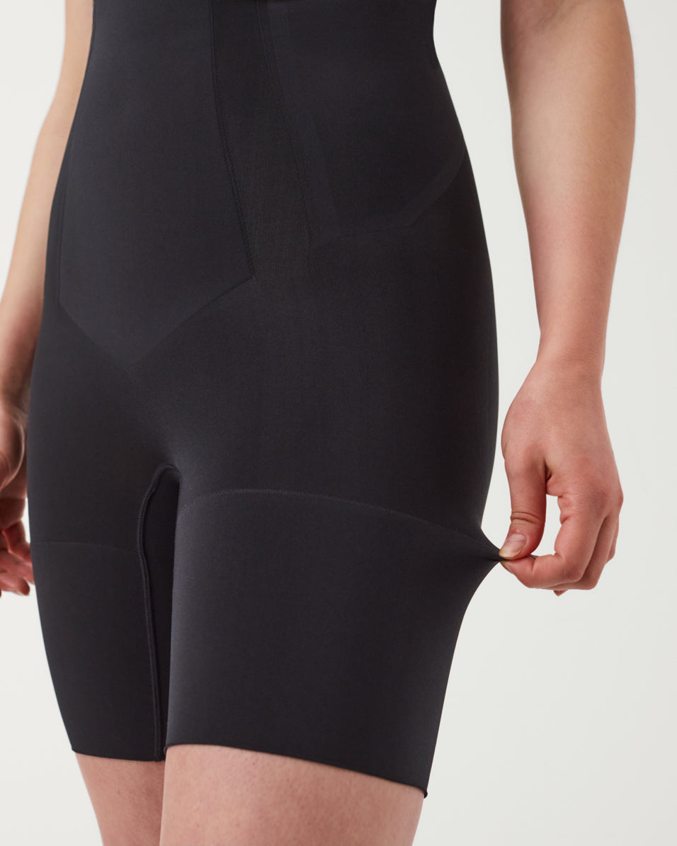 SPANX Sculpt™ OnCore High Waisted Mid Thigh Shorts - Shapewear for Women, Tummy Control & Thigh Slimming - Perfect for Dresses, Skirts & Everyday Wear