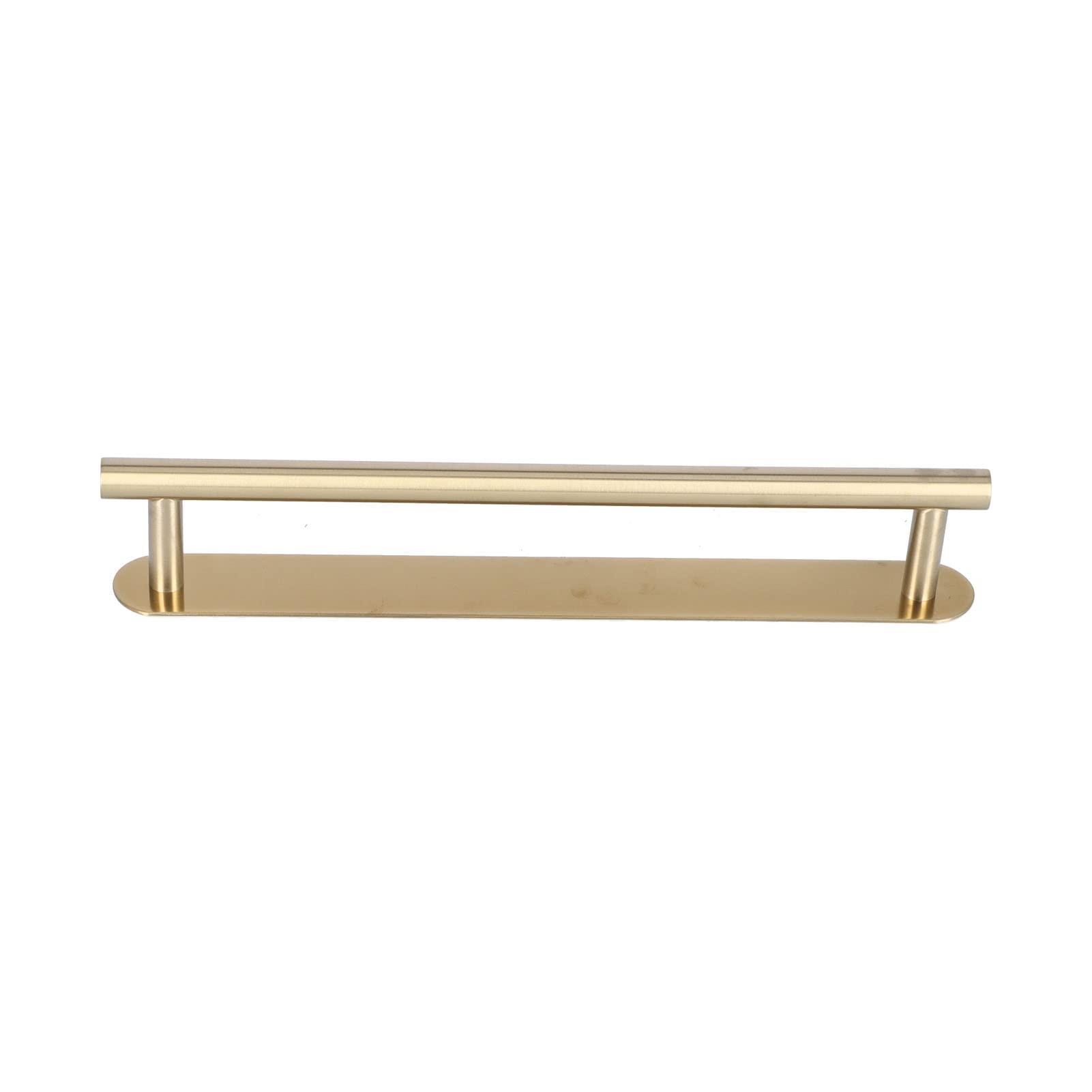 Stainless Steel Wall Mounted Towel Rack - 50cm Rust-Resistant No Drill Bathroom & Kitchen Towel Holder in Gold | Perfect for Small Spaces, Modern Homes & Spa-Like Bathrooms