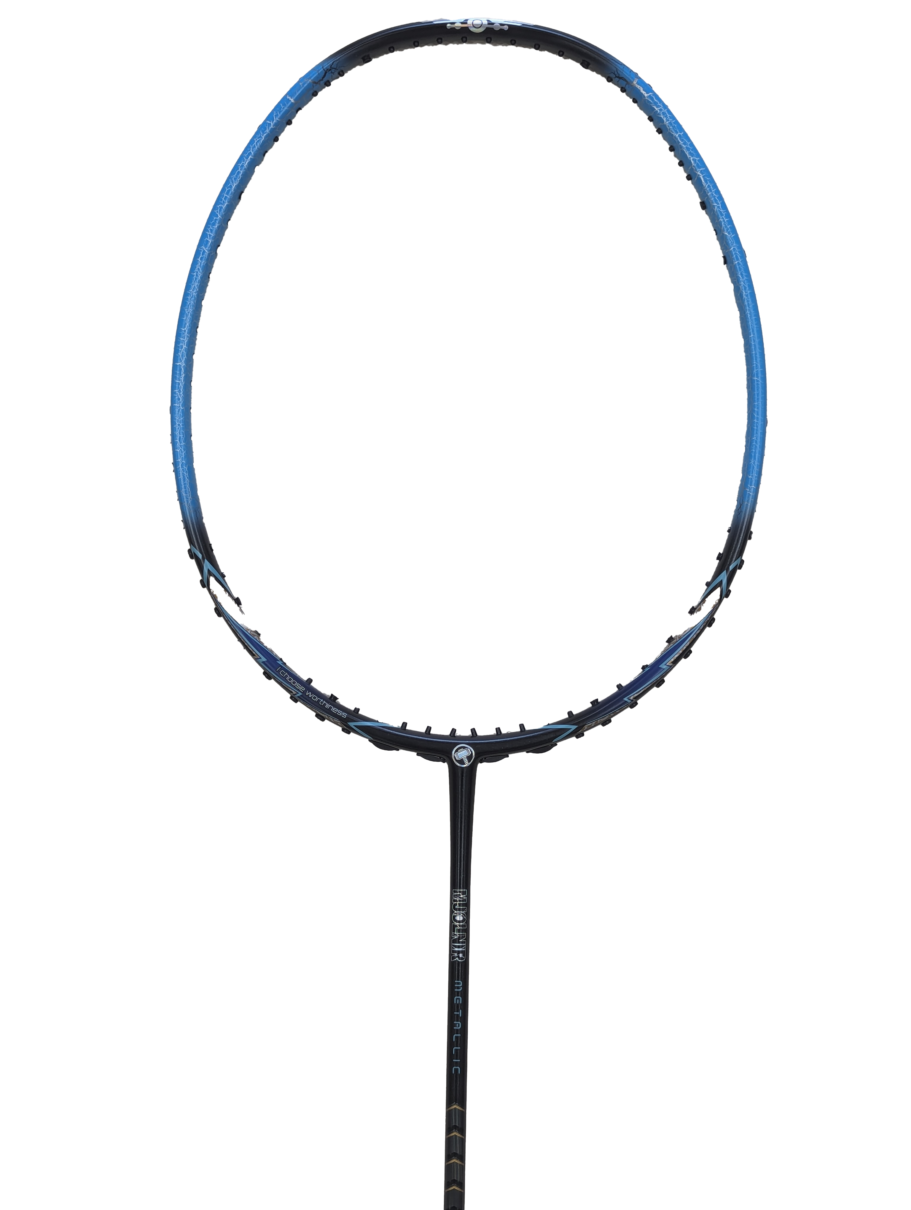 Thruster K MJOLNIR Limited Edition METALLIC M Badminton Racket - Professional Carbon Fiber Shuttlecock Racket for Advanced Players - Perfect for Tournaments & Training Sessions