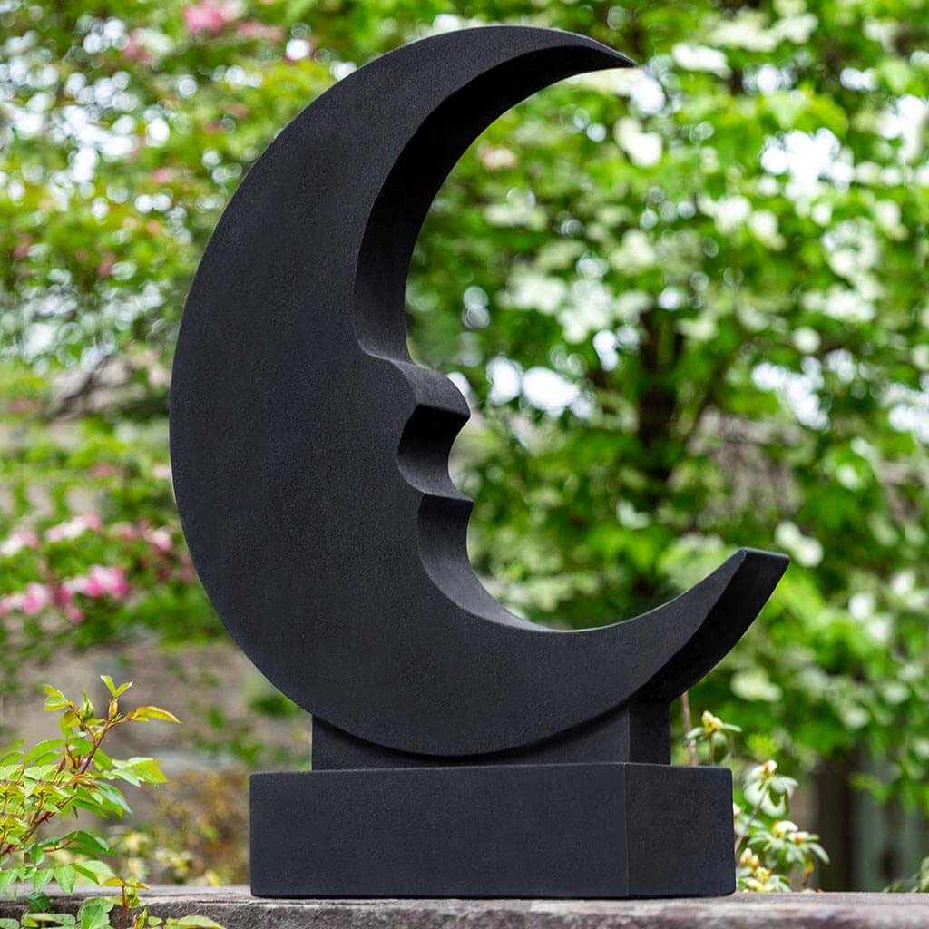 Campania International Luna Small Statue - Elegant Garden Goddess Sculpture for Outdoor Decor, Patio & Home Accent