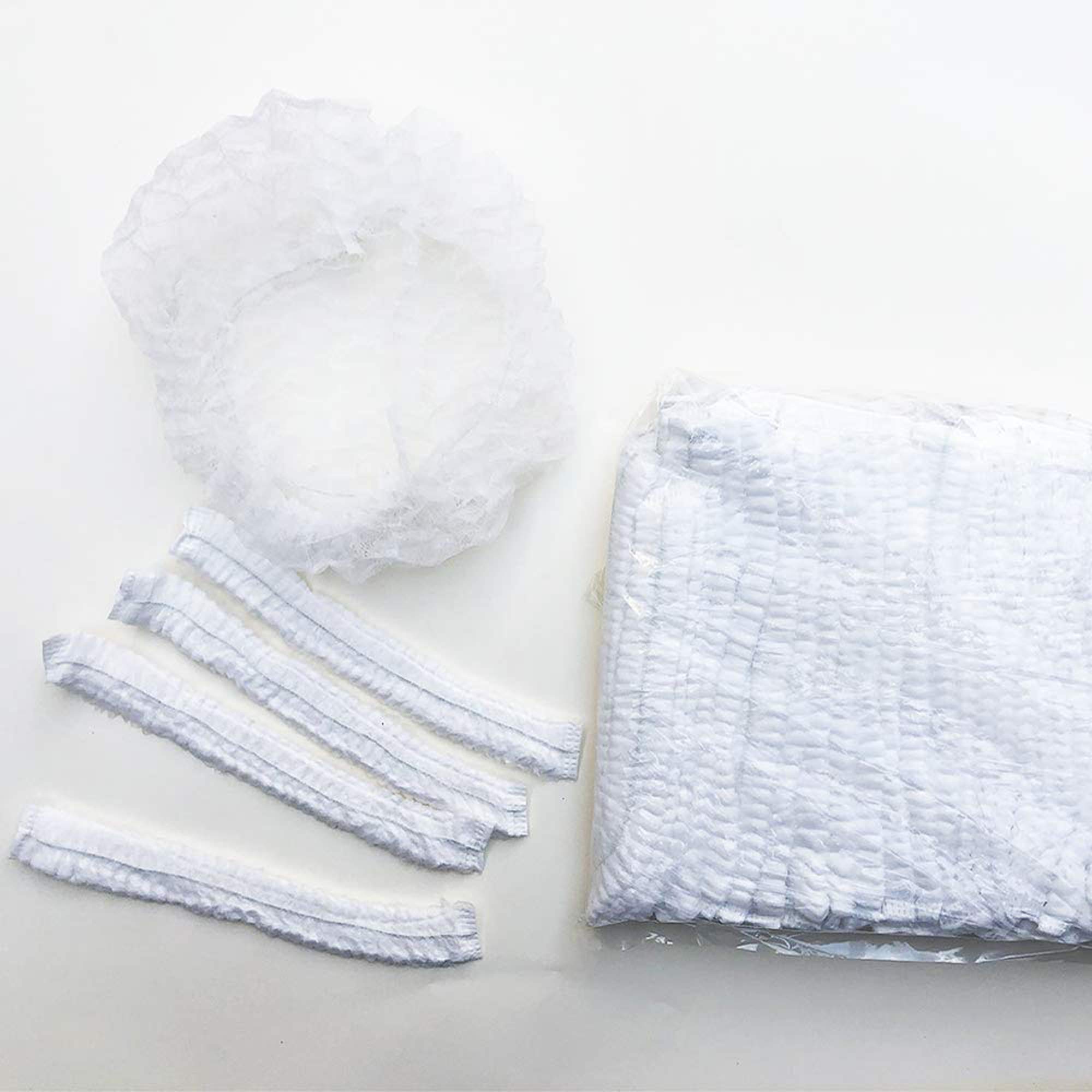 Disposable Latex-Free Surgical Bouffant Cap - Elastic Hair Restraint for Medical & Food Service - Ideal for Hospitals, Labs & Food Handling