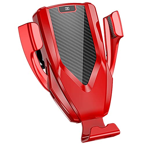 CHENGGUAN Smart Auto Car Phone Holder with Wireless Charger - Fast Charging Air Vent Mount for iPhone & Android - Universal Car Phone Cradle for Safe Driving & Hands-Free Navigation