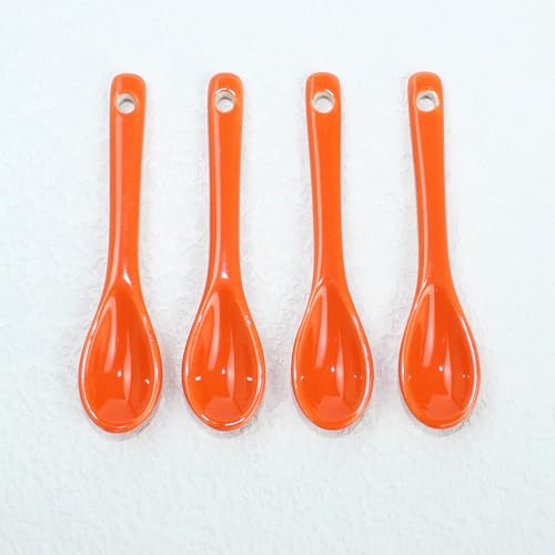 Orange spoon A set of 4