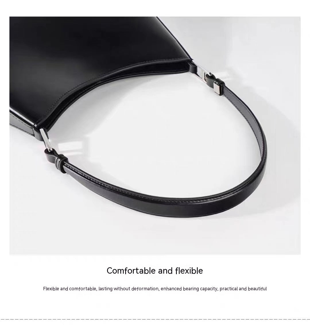 Genuine Leather Crossbody Shoulder Bag for Women - Stylish & Durable Underarm Purse for Everyday Use, Travel, and Work