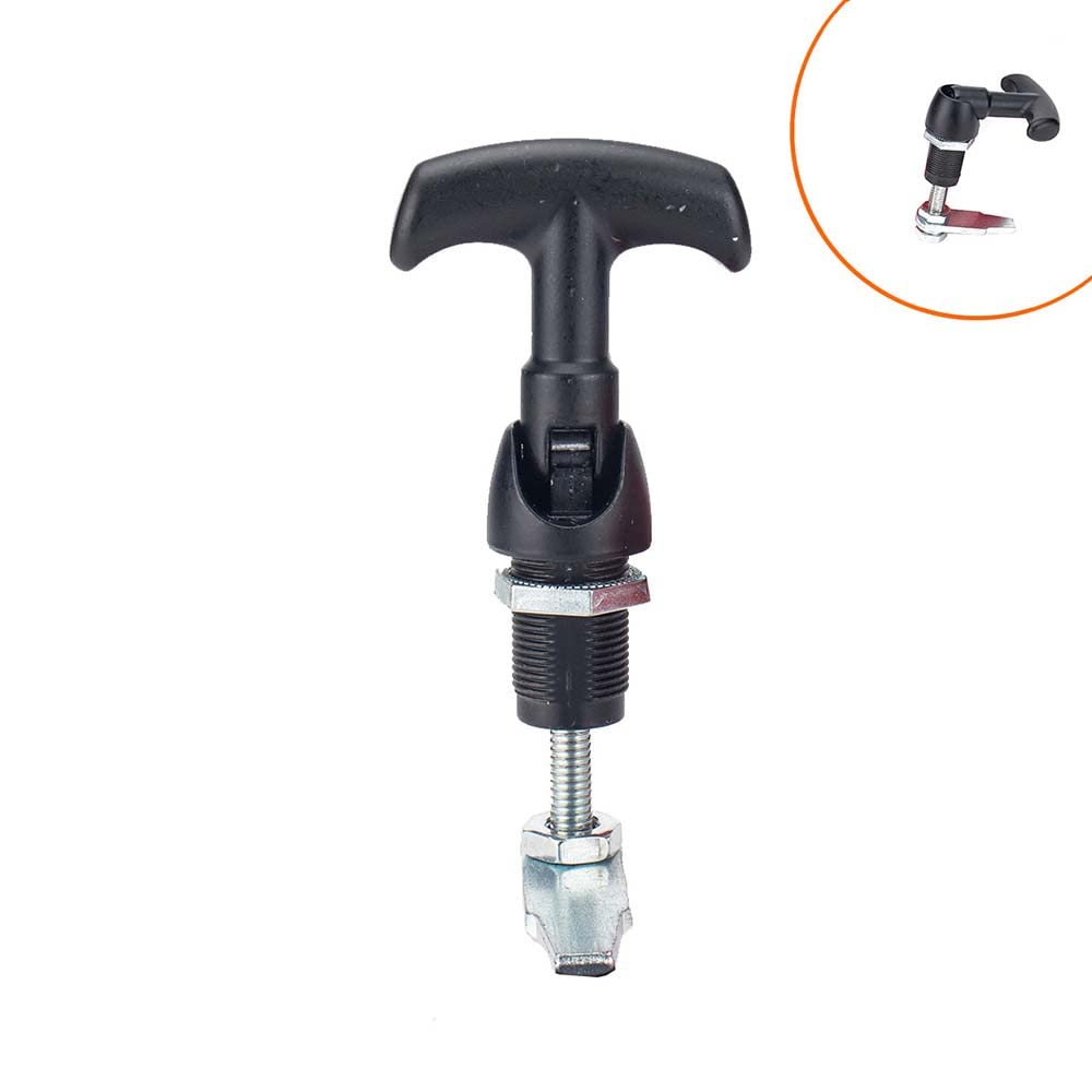 Heavy Duty T-Handle Garage Door Lock Latch - Secure RV Camper Locking Mechanism for Trailers & Storage Units | Outdoor Security & Home Protection