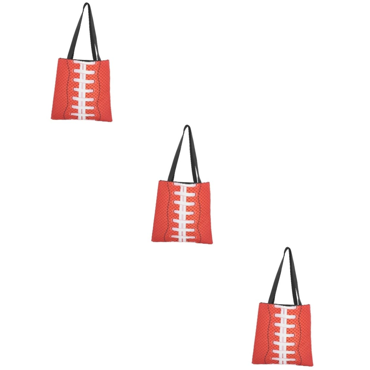 2 Pack Durable Polyester Tote Bags - Large Reusable Shopping Bags with Reinforced Handles for Groceries, Beach, Work & Travel