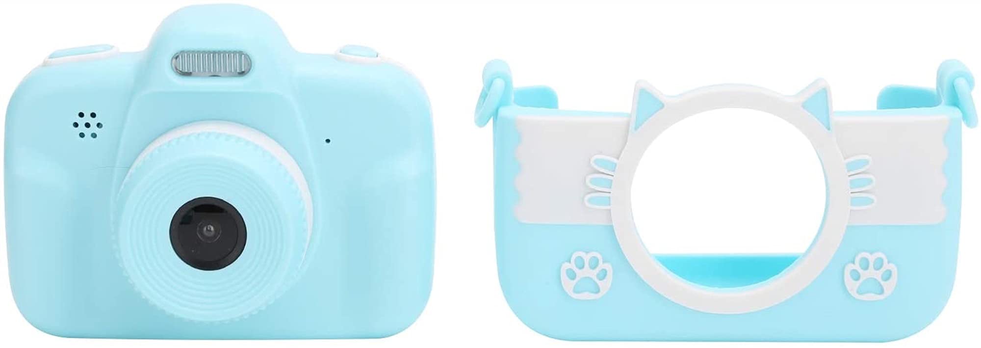 Kids Digital Camera 20MP with Games - Anti-Drop Selfie Cam for Boys & Girls - Birthday Gift for Outdoor Fun