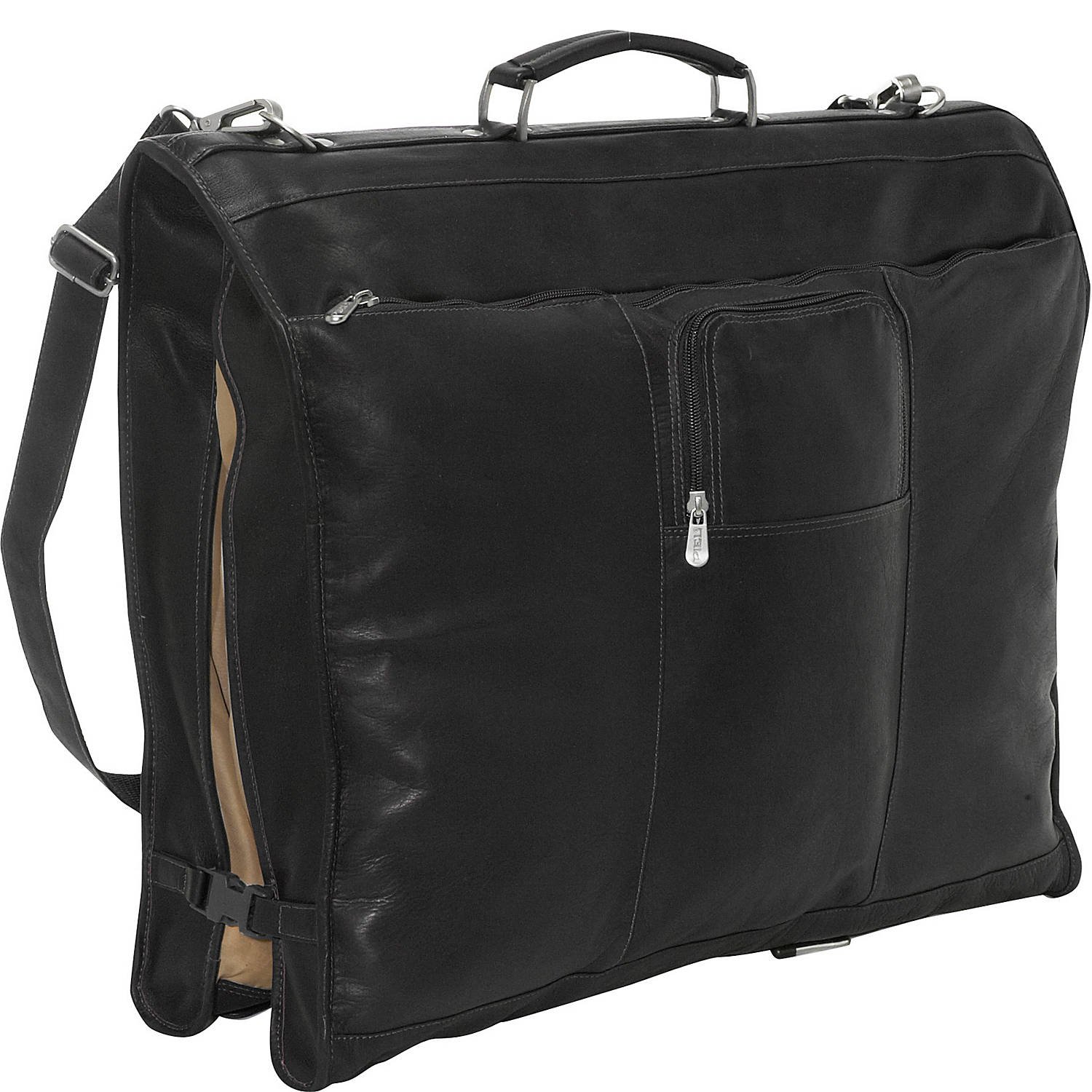 Premium Black Garment Bag for Travel & Storage - Durable One Size Suit Cover for Business Trips, Weddings & Formal Events