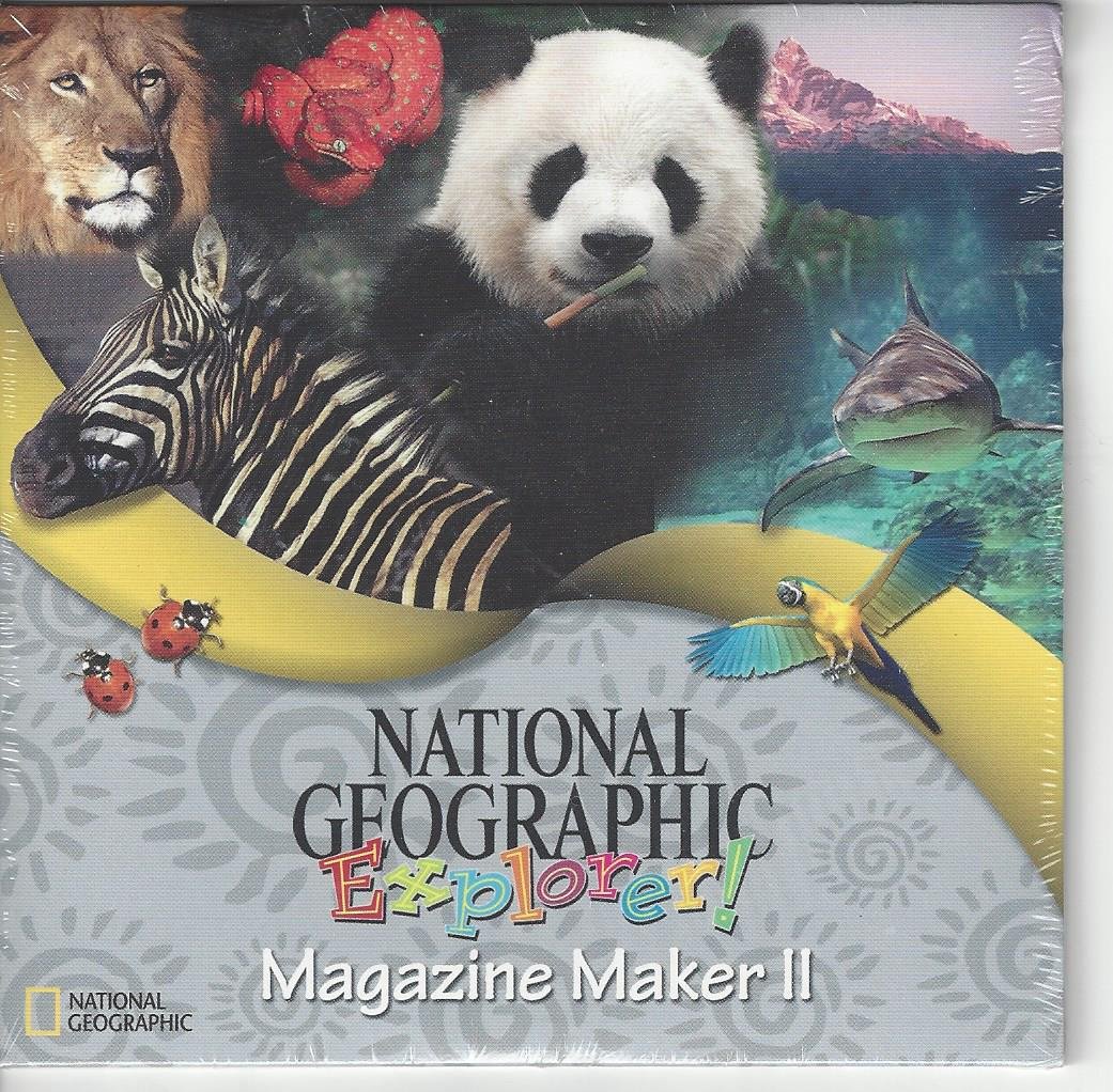 National Geographic Explorer! Magazine Maker II (2009) - DIY Science & Adventure Magazine Kit for Kids, Perfect for Homeschooling & STEM Learning Activities