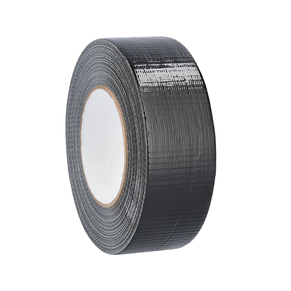 MMBM Heavy Duty Black Duct Tape - 2 Inch x 60 Yards (24 Pack) | 9 Mil Thick Super Strong Adhesive for Repairing, Sealing, Patching & Reinforcing | Ideal for Home Repairs, HVAC, Automotive & Emergency Fixes