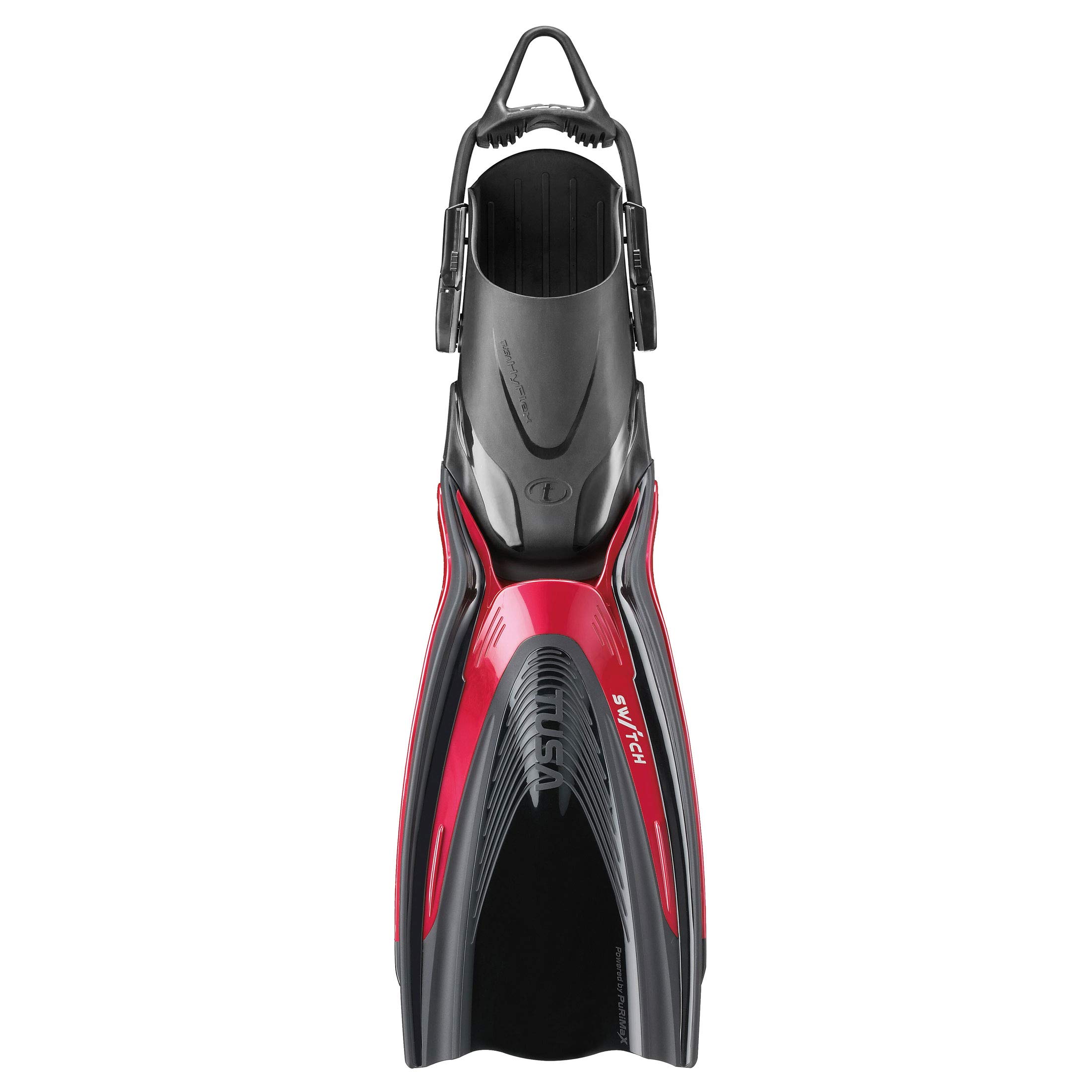 TUSA SF-0104 Hyflex Switch Scuba Diving Fins - Professional Adjustable Swim Fins for Snorkeling, Free Diving & Underwater Photography | Comfortable & Durable Design